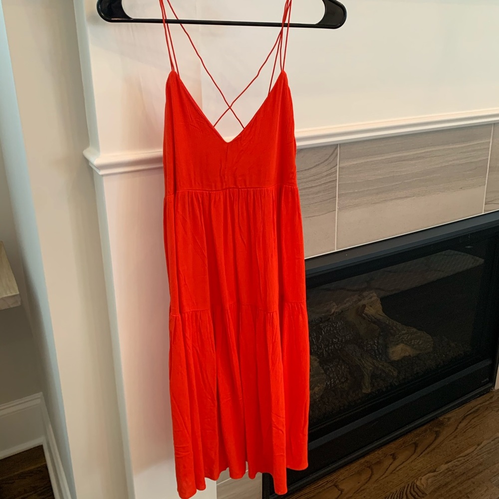 Brand new ruffle dress